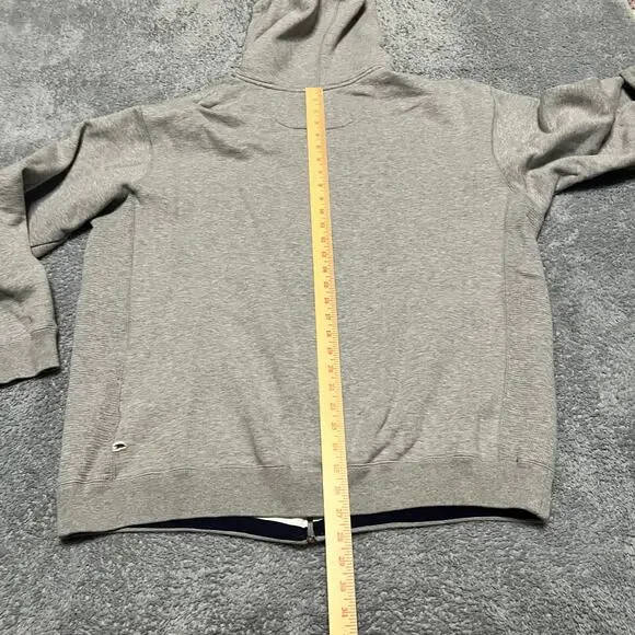 ECKO Hoodie Mens XXL Zip Hoody Sweatshirt Gray Distressed * - Picture 7 of 9